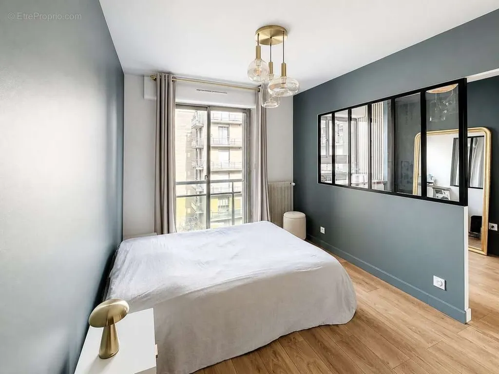 Camere da letto - Refurbished Apartment with Balcony in Reims