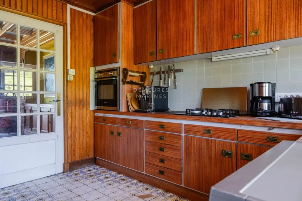 Cuisine - Villa en Pierre Face à la Mer à Landéda