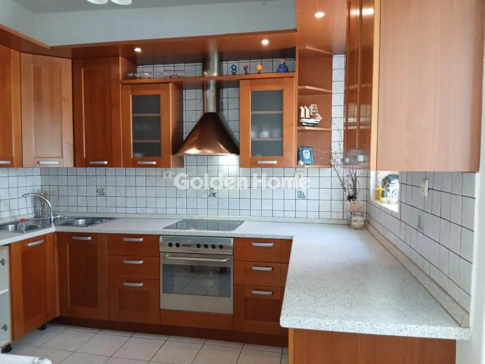 Kitchen - Modernised Apartment with Garden in Lamia Centre