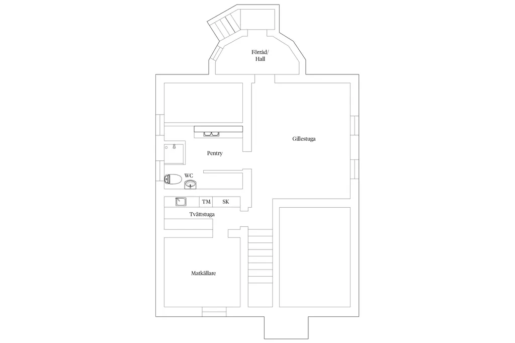 Plan - 20s Classicist Villa with Garden in Lund