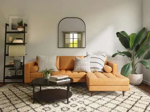 Séjour - Appartement 3 Pièces avec Balcon à Vannes