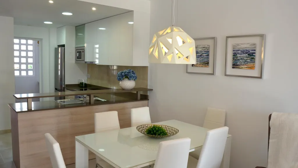 Salle à manger - Apartment with Pool in San Juan de los Terreros