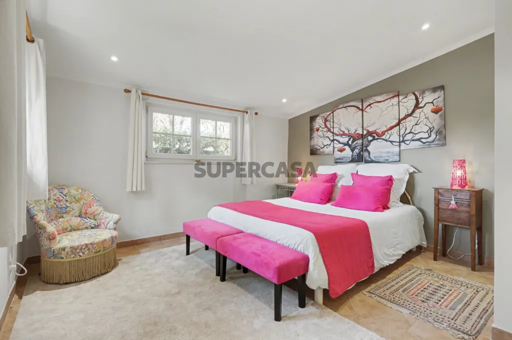 Bedrooms - Detached Villa with Pool in Fonte Santa, Loulé