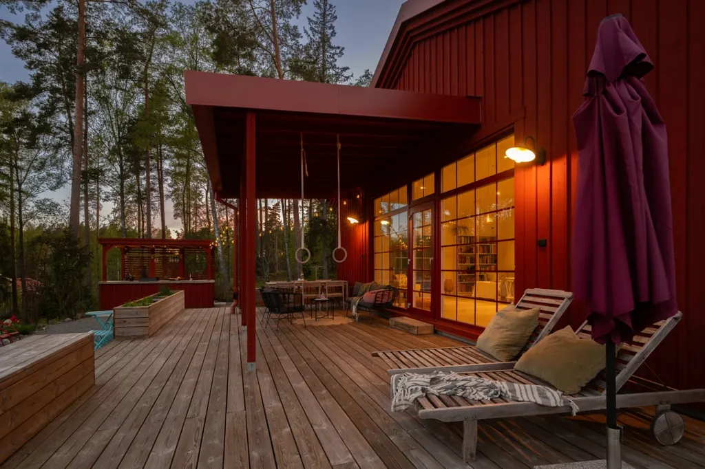 Terrasse - Passiv House Villa with Garden in Taxinge