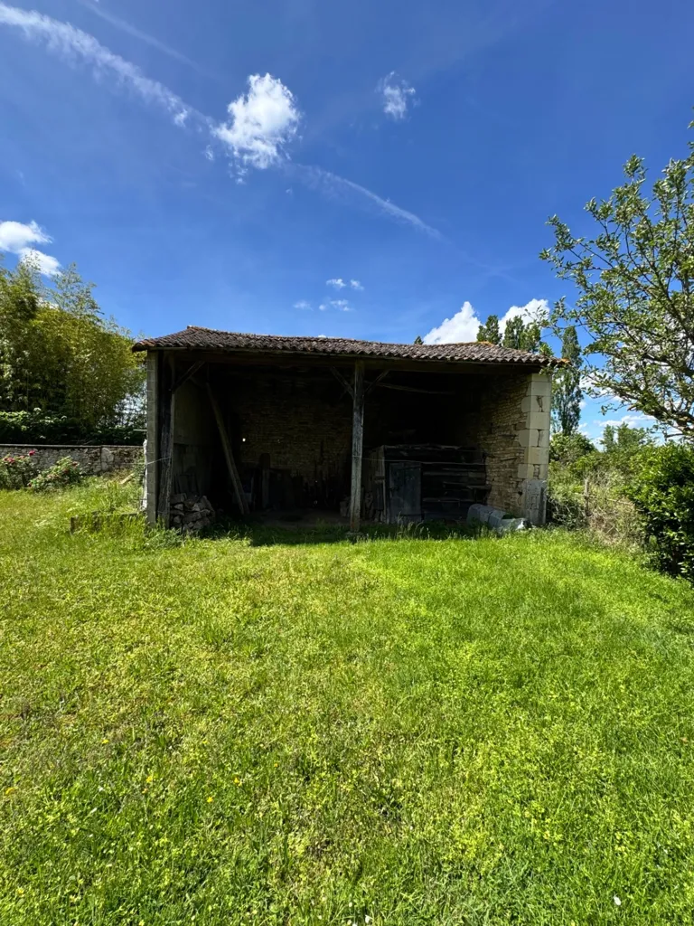 Bourg House to Renovate with Garden in Chenay