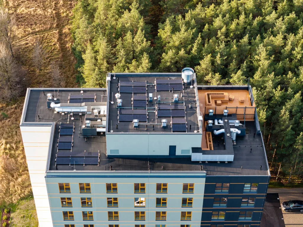 Õhuvaade - Apartment with EV Charging in Maardu