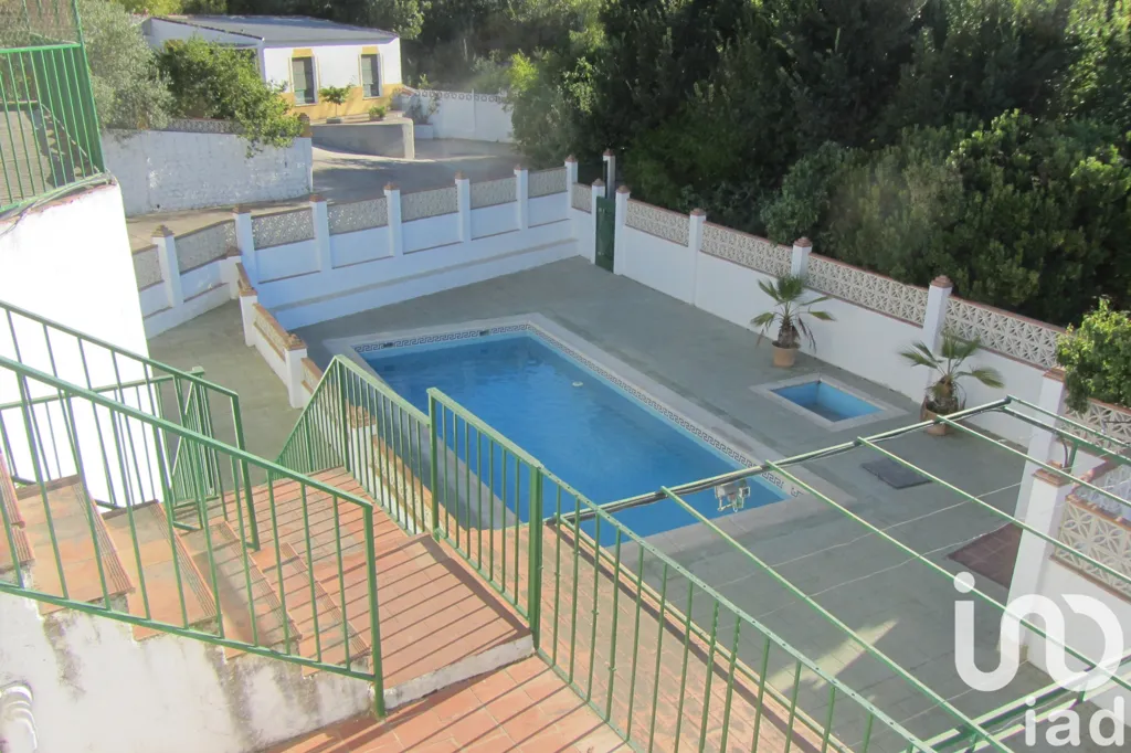 Aerial - Rustic Finca with Pool in Casabermeja