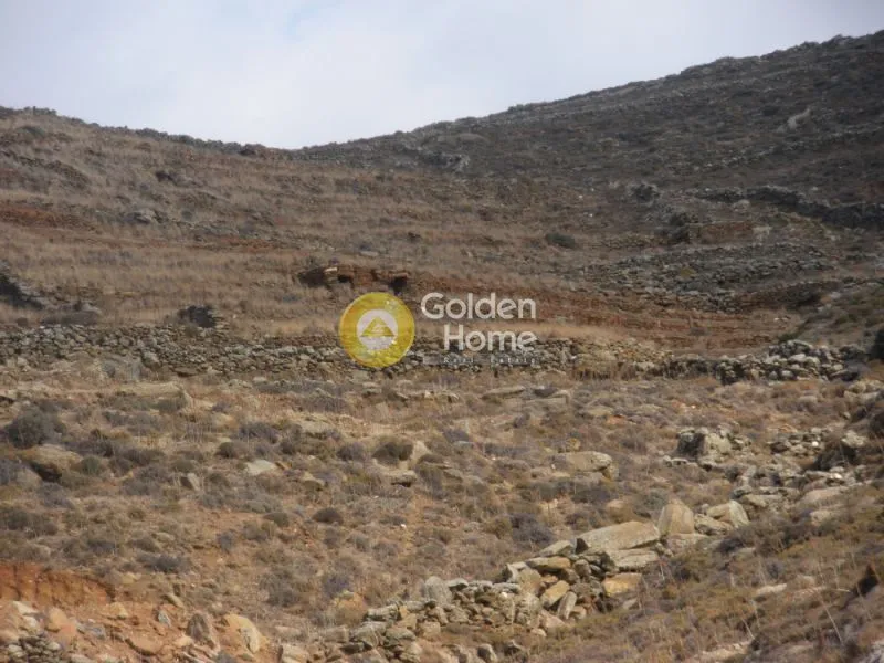 Giardino - 4200m² Farm Plot with Sea View in Thinos