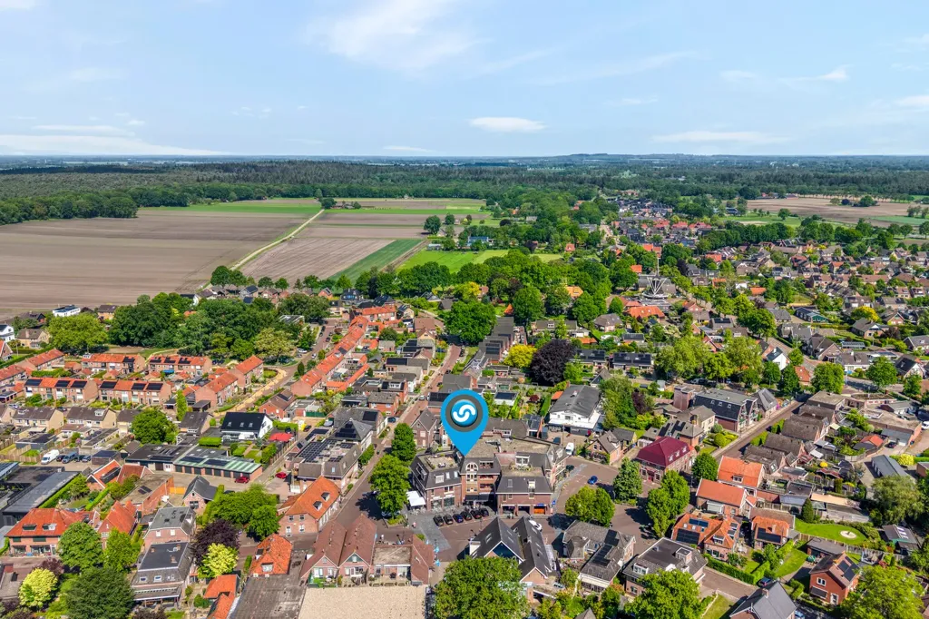 Vue aérienne - Penthouse with Views in Hellendoorn Centre