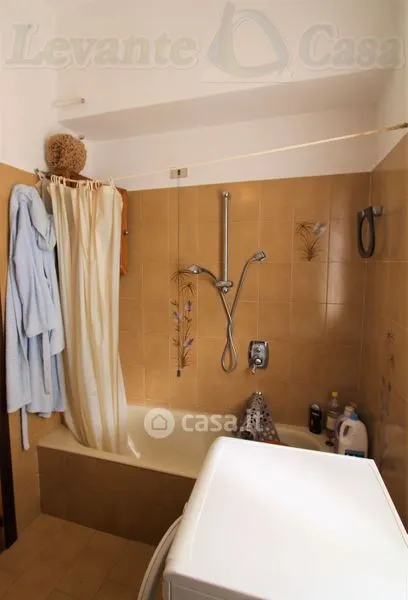Salles de bain - Panoramic Apartment with Sea View in Camogli
