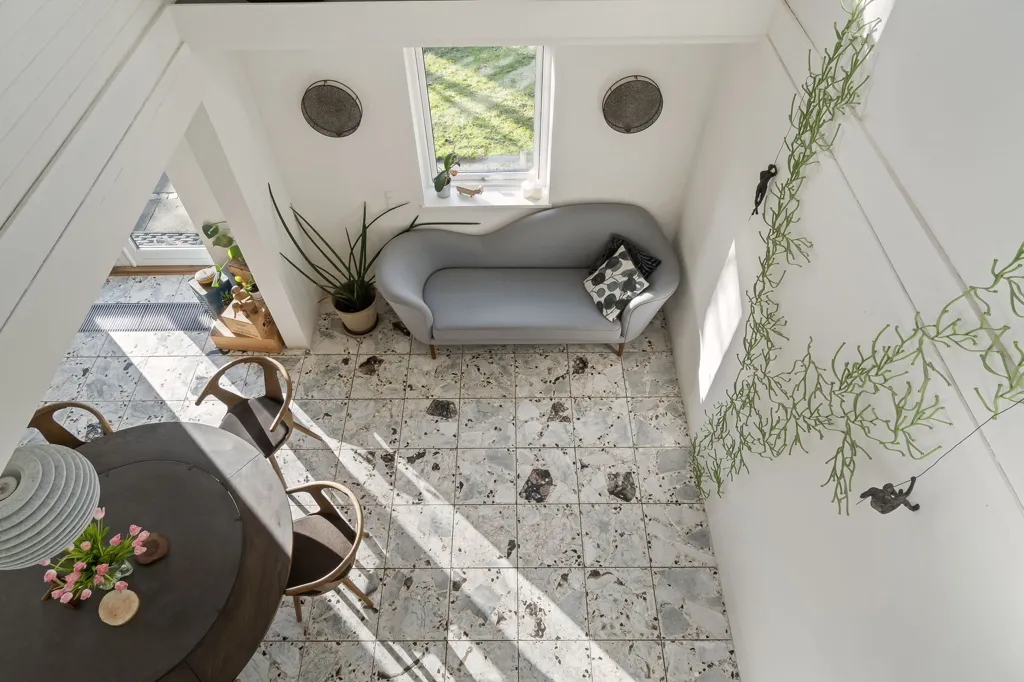 Õhuvaade - Architect-designed House with Garden in Espergærde
