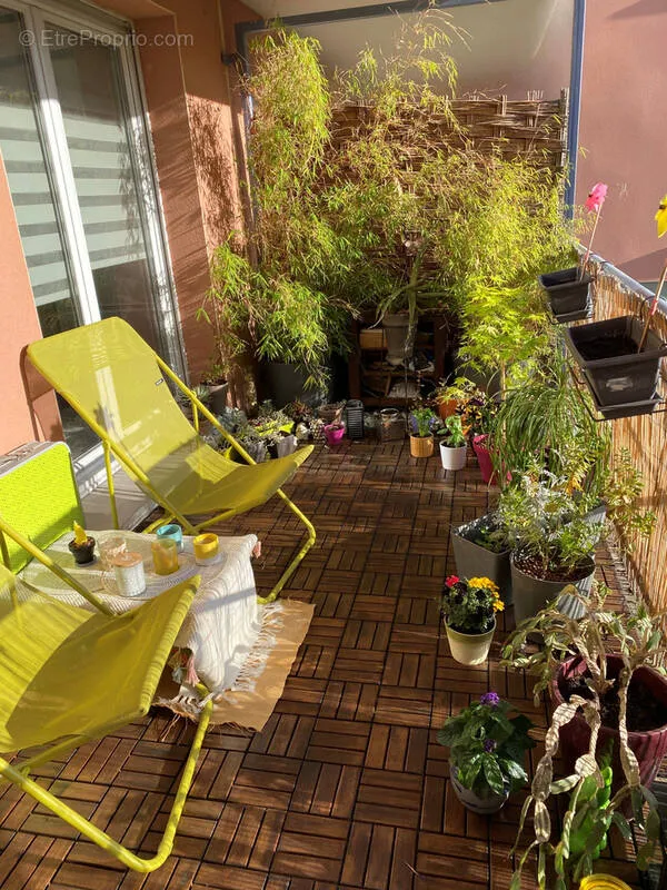 Balcon - Appartement T4 avec Terrasse au Centre de Belfort