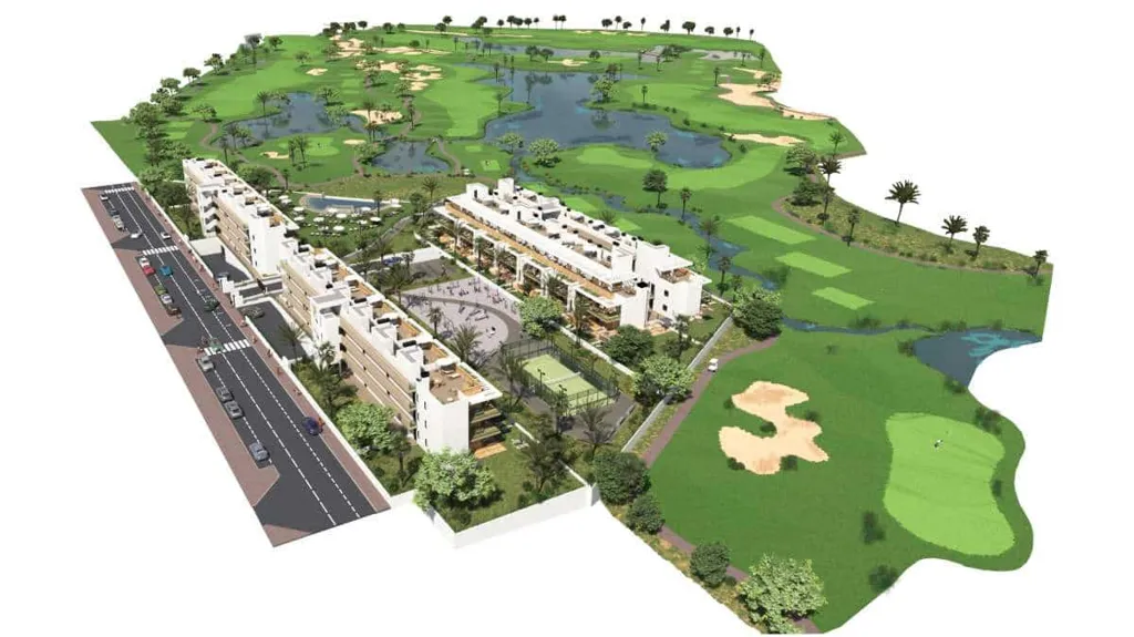 New Apartment with Private Garden near La Serena Golf, Los Alcázares