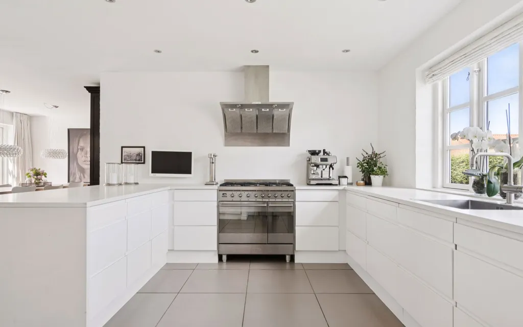 Kitchen - Fenced Villa with Garden in Aalborg