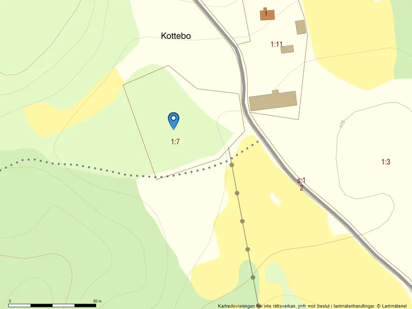 Unbuilt Plot with Forest in Östergötland