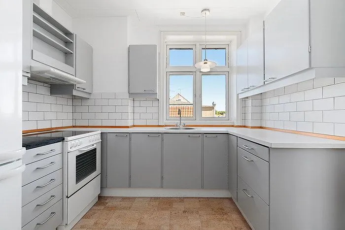 Köök - Apartment with Balcony in Ballerup Centre