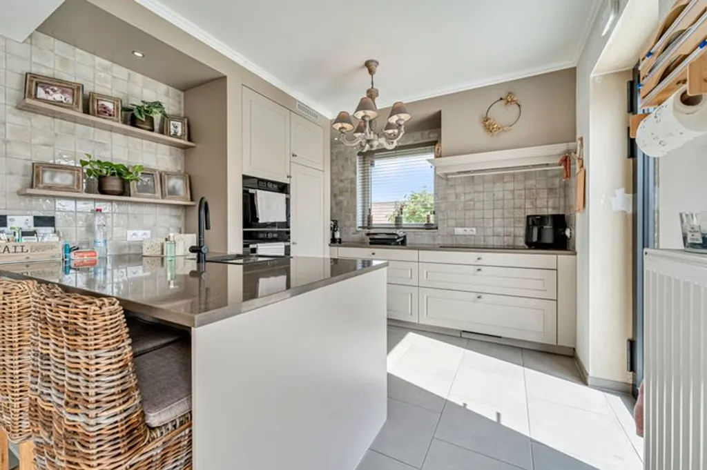 Cuisine - Maison Moderne avec Jardin à Oost-Vleteren