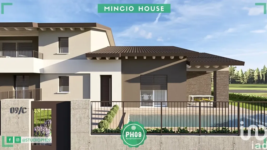 Modern Villa with Private Garden in Goito