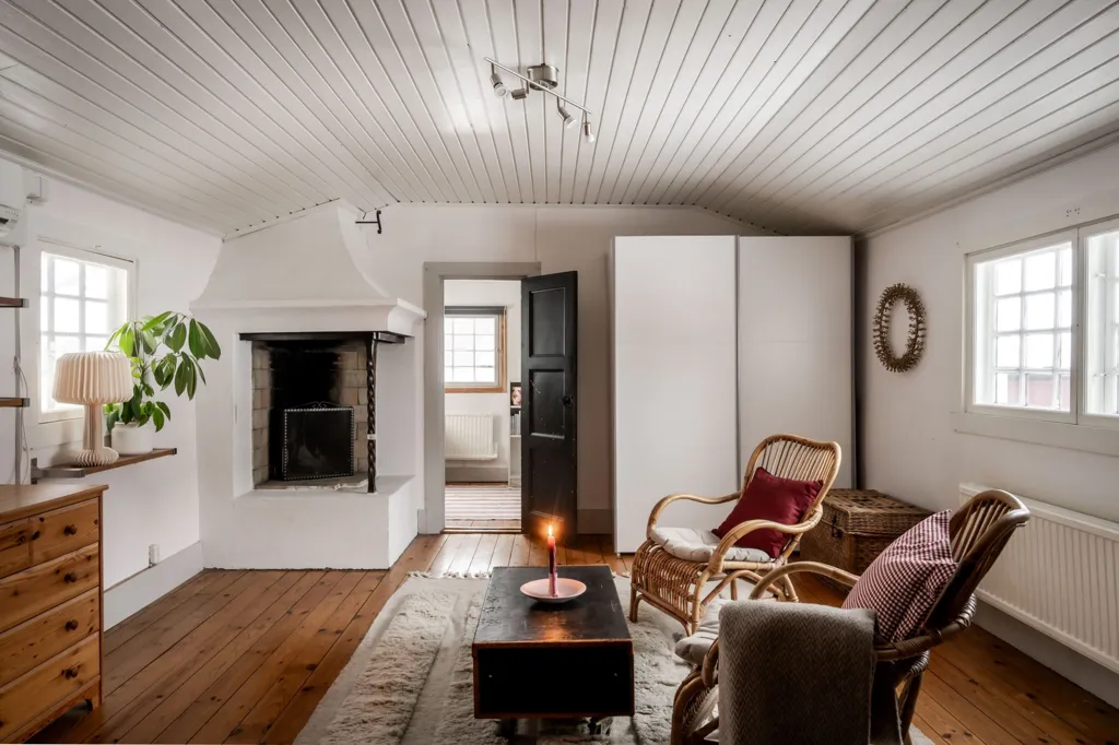 Séjour - Charming Two-Storey Villa with Lake View in Sandared