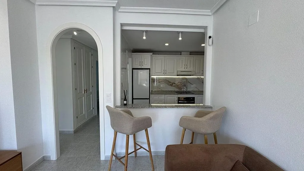 Cuisine - Apartment with Pool in Campos de Golf, Los Dolses