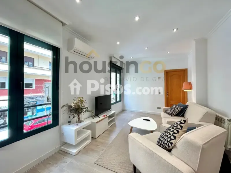 Living Room - Modernised Flat with West View in Chamberí