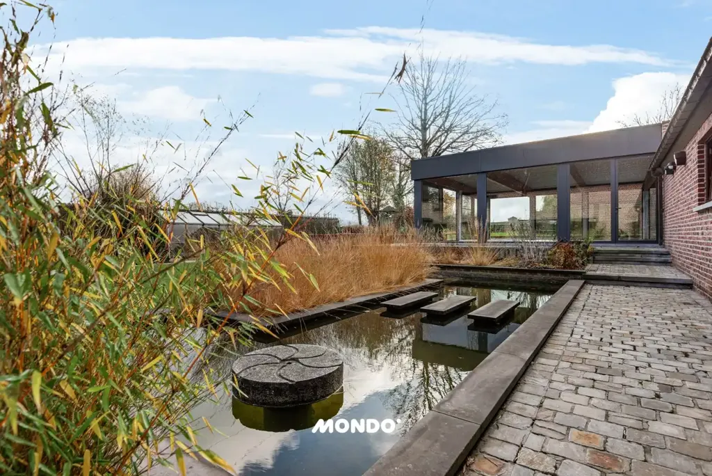 Garden - Estate with Indoor Pool near Brussels