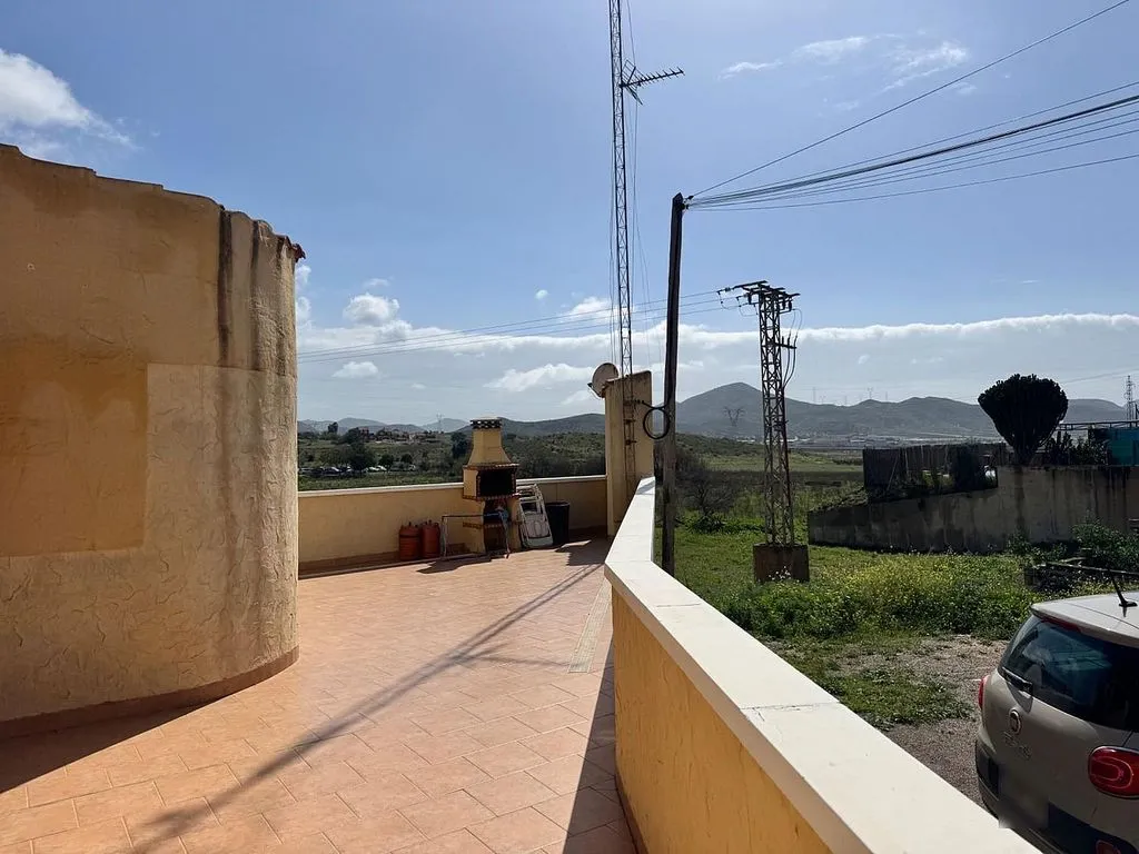 Terrass - Penthouse with Pool in Roche, La Unión