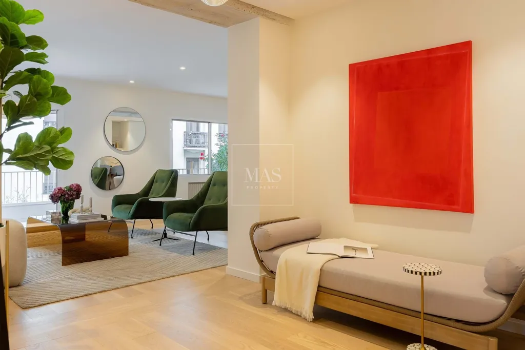 Séjour - Renovated Apartment with Terraces in Madrid