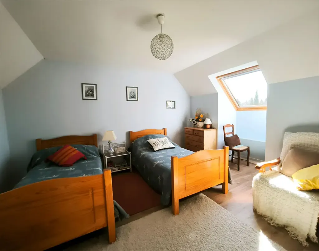 Chambres - Maison familiale avec bureau à Vouvray
