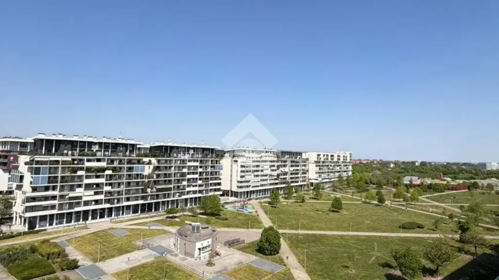 Aerial - Bright Bilocale with Terraces in Milan