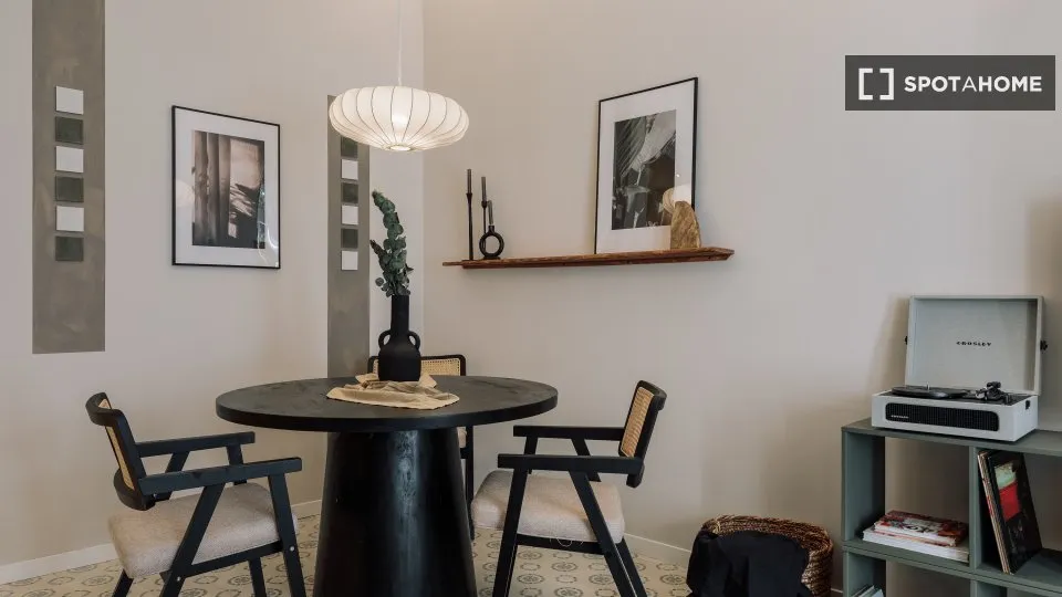 Sala da pranzo - Ample Apartment with Terrace in Vila de Gràcia