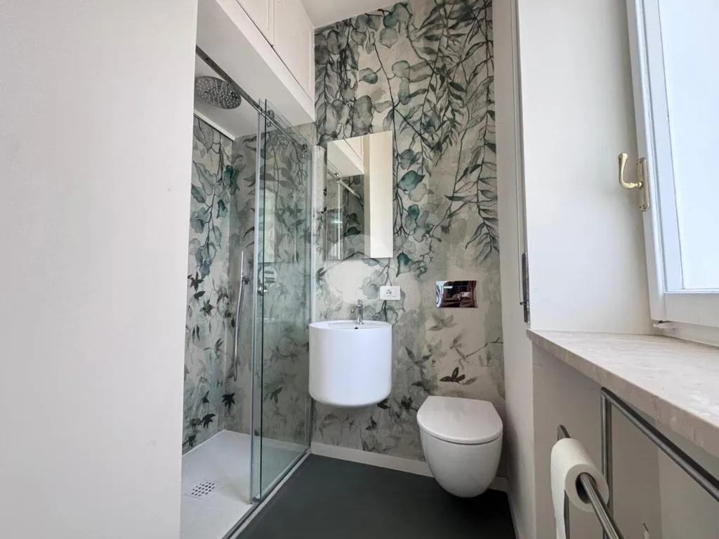 Salles de bain - Penthouse with Sea View in Naples