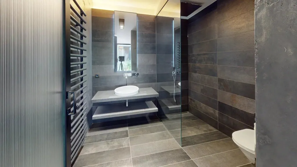 Salles de bain - Villa Luxueuse avec Piscine à Bereldange