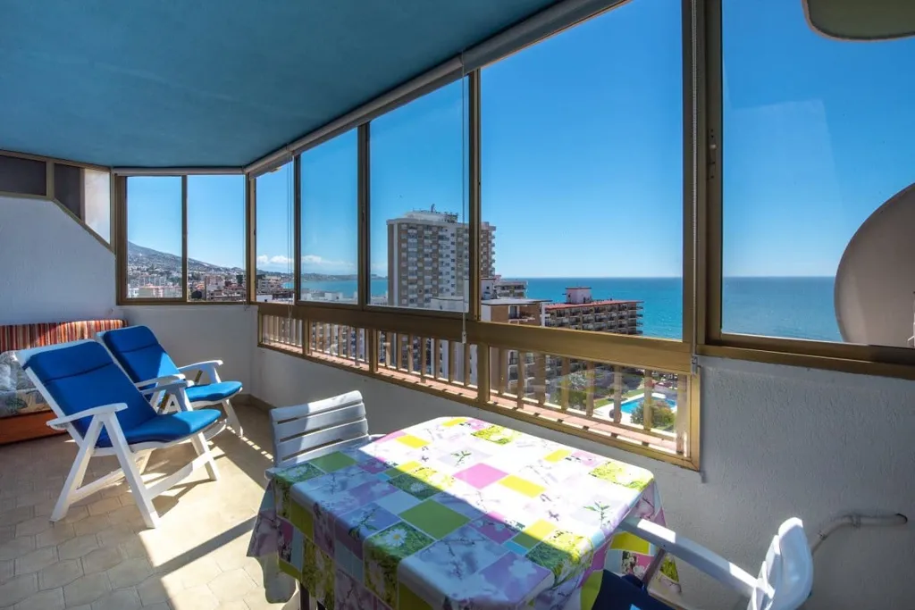 Balcon - 1-Bed Flat with Sea View in Los Boliches