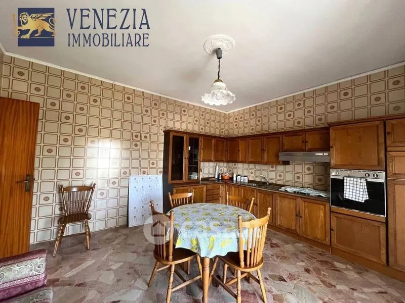 Cucina - Bright Trilocale with Balcony in Sciacca