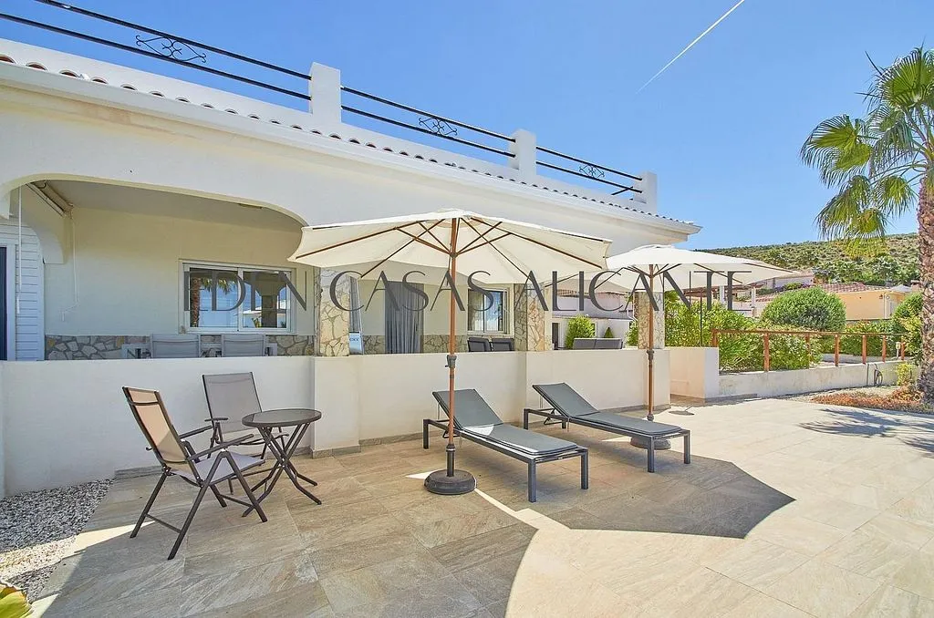 Terrasse - Modern Chalet with Pool in Busot