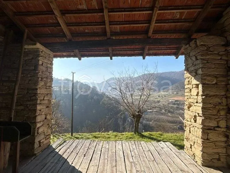 Terrass - Rustic Stone Cottage with Panoramic Views in Pezzolo Valle Uzzone