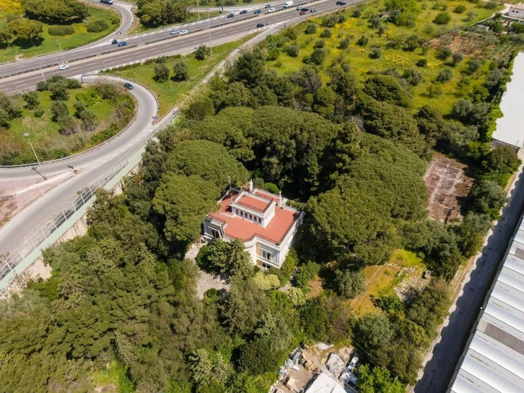 Õhuvaade - Historic Villa with Private Park in Bari