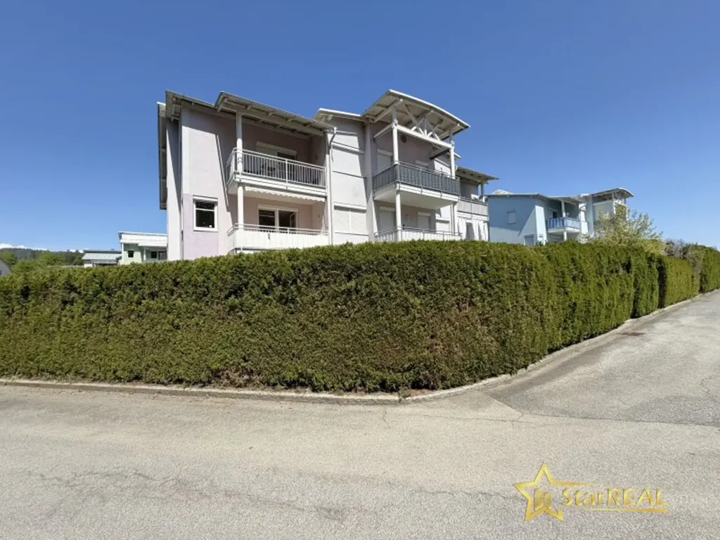 Extérieur - Möblierte 3-Bedroom Apartment with Balcony in Velden Centre