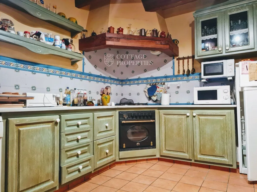 Cucina - Rustic Estate with Masia in Llagostera