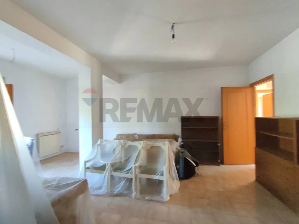 Séjour - Semi-Independent Apartment with Balcony in Pizzoli
