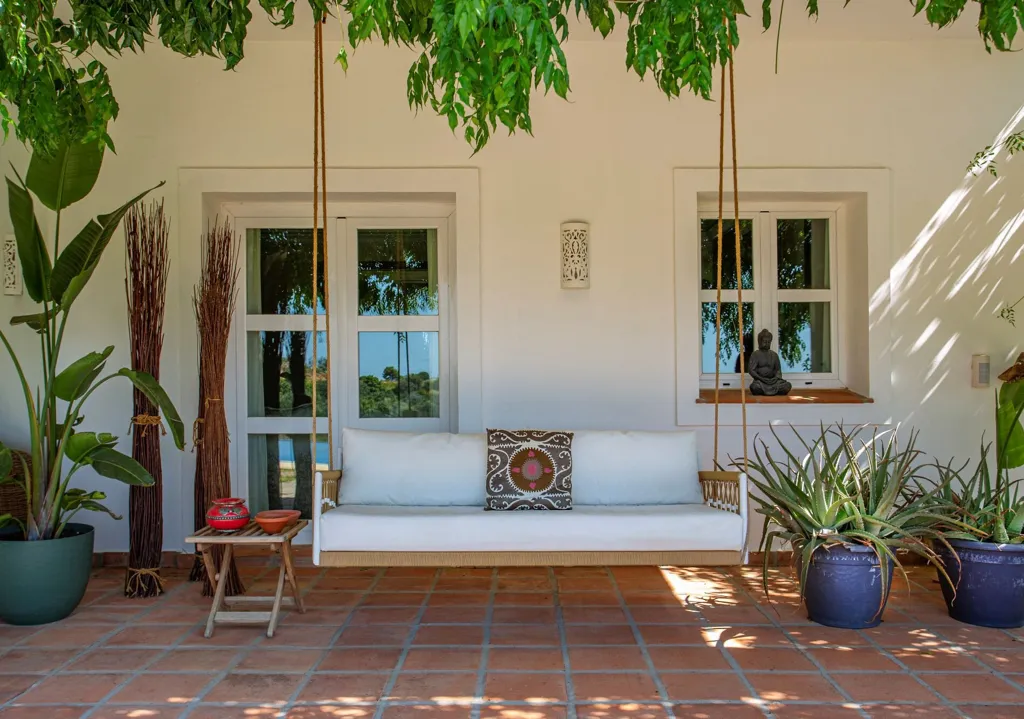 Terrass - Villa with Sea and Mountain Views in Monte Mayor