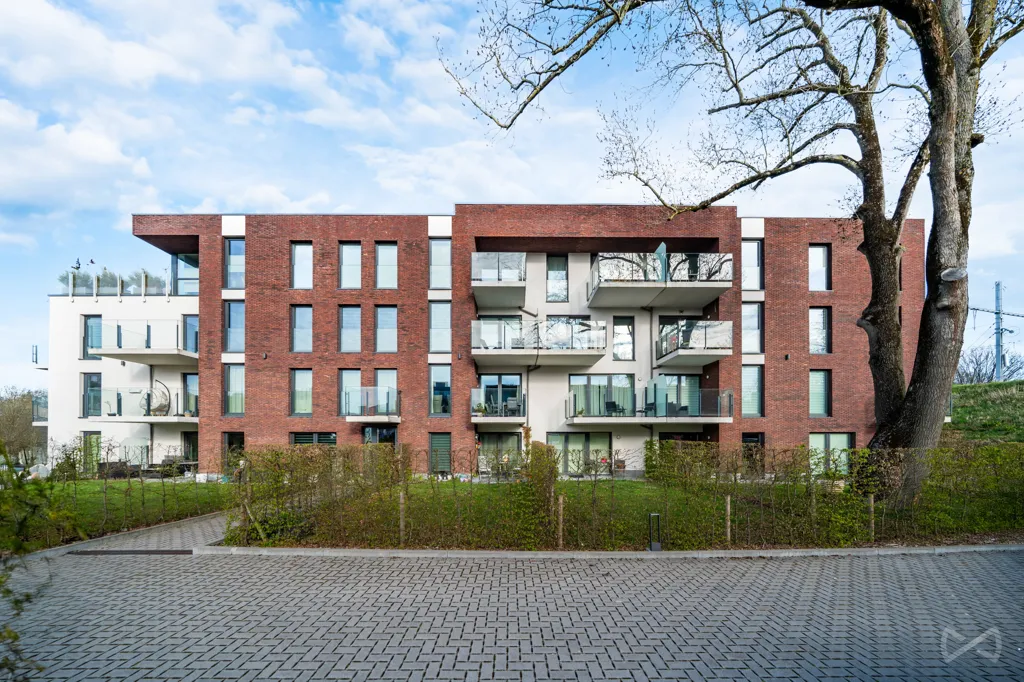 Exterior - Modern Apartment with Terrace in Waremme