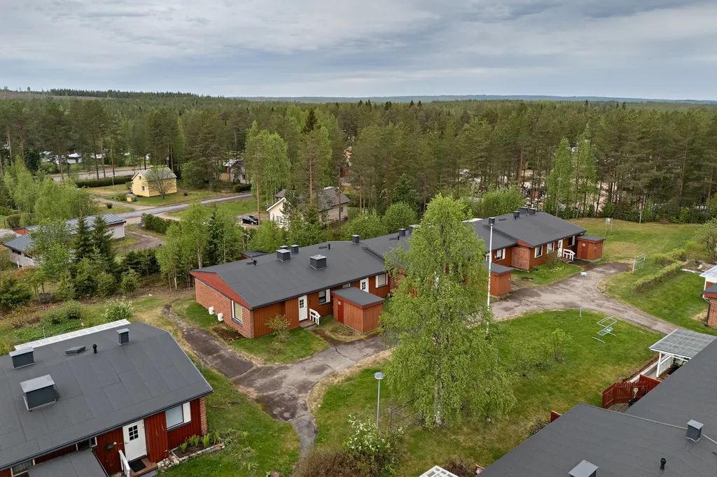 Vista aerea - Studio Flat with Sauna in Puolangan Centre