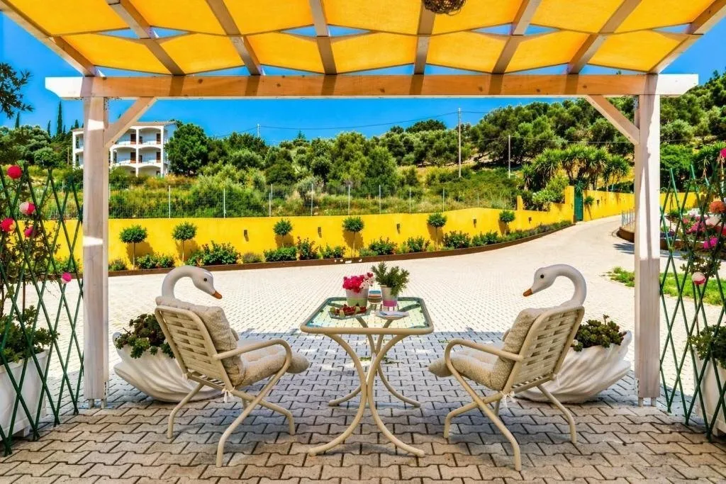 Terrace - Luxury Villa with Panoramic Views in Argostoli