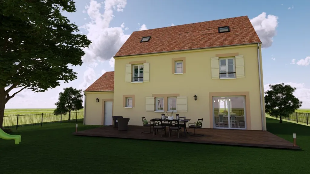 Maison Neuve avec 4 Chambres à Pontoise
