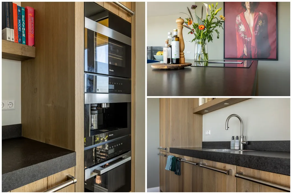 Kitchen - Apartment with Skyline View on 27th Floor in Rotterdam