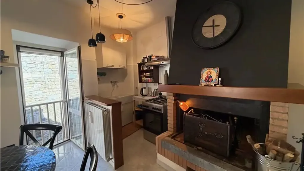 Cuisine - Apartment with Garden in San Martino dei Colli
