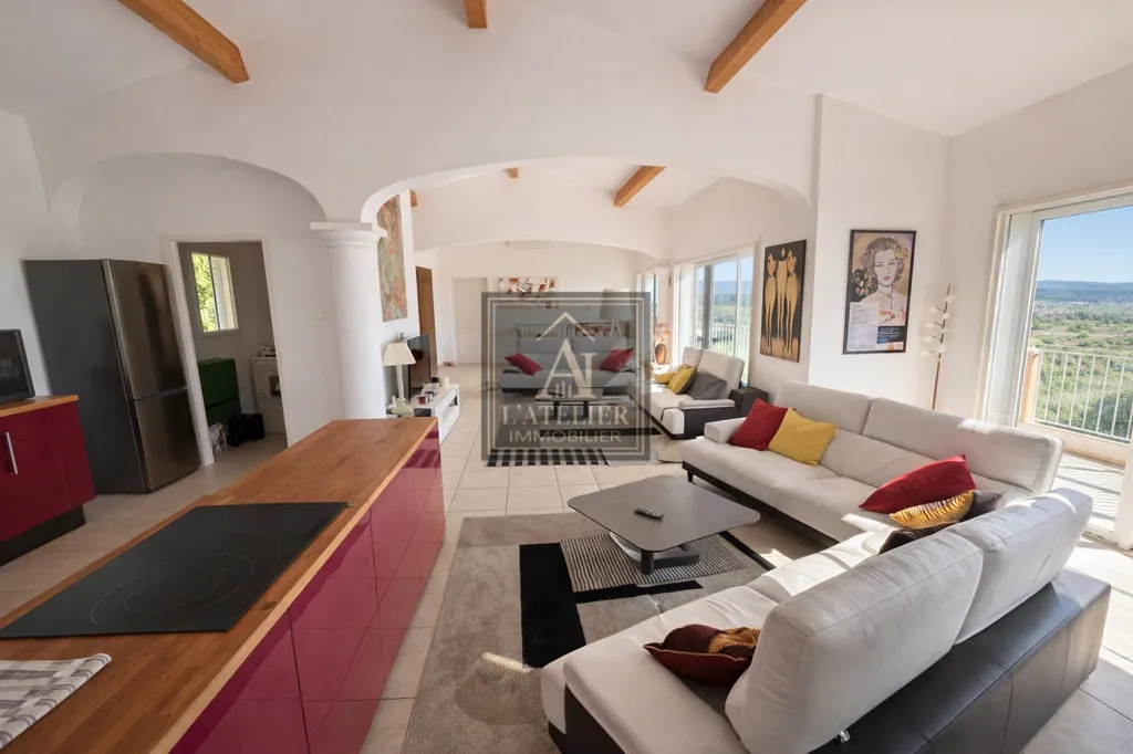 Soggiorno - Contemporary Villa with Panoramic View in Solliès-Ville