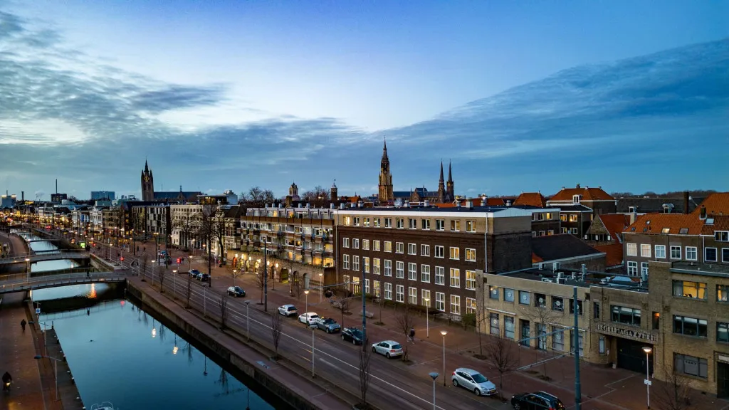 Stylish Apartments with City Views in Delft